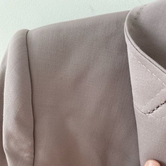 DOLCE & GABBANA Double Breasted Blazer Mauve Gray Jacket Size Medium? - Picture 2 of 12